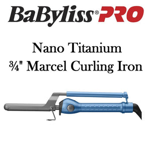 BaBylissPRO Nano Titanium - Marcel ¾" Curling Iron