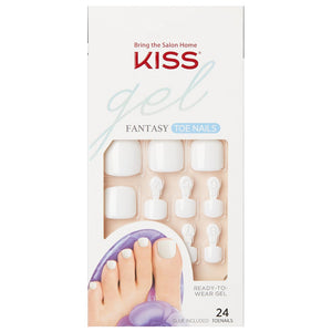 KISS Gel Fantasy Toenails - FCT01 "This is Classic"