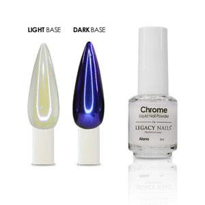 Legacy Nails Chrome Liquid Nail Powder