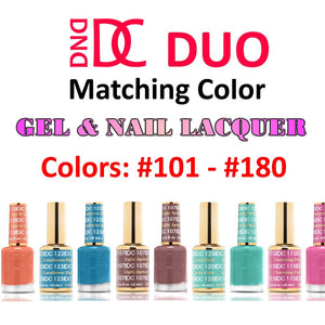 DND DC (101-180) "Duos" Gel Lacquer & Nail Lacquers