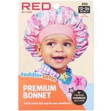Red by Kiss Toddler Satin Bonnet (12 ~ 36 Months)