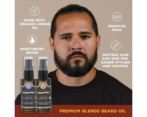 Suavecito Beard Oil  Premium Blend "Black Amber" - 30ml (1oz)