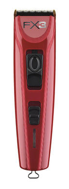 BaBylissPro FX3 Professional High-Torque Clipper in Red