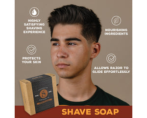 Suavecito Premium Blends - Shave Soap (Sandalwood, Whiskey Bar, or Lavender) - 3.5 oz