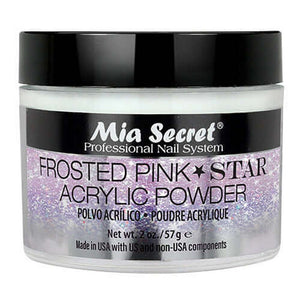 Mia Secret Acrylic Powder - "STAR Frosted Pink" 2 oz