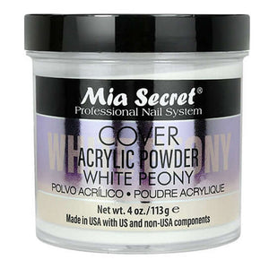 Mia Secret Acrylic Powder - "Cover White Peony", various sizes