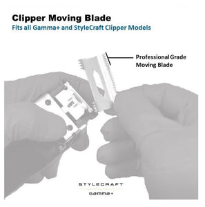 Gamma+ Replacement Slim Deep Clipper Blade