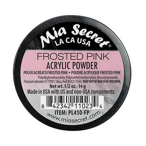 Mia Secret Acrylic Powder - "Frosted Pink" ½ oz / 1 oz / 2 oz