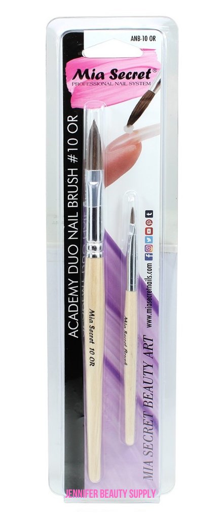 Mia Secret Academy Duo Acrylic Brushes, various sizes