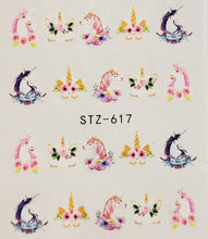 Unicorn Water Transfer Nail Decal (3 Styles)